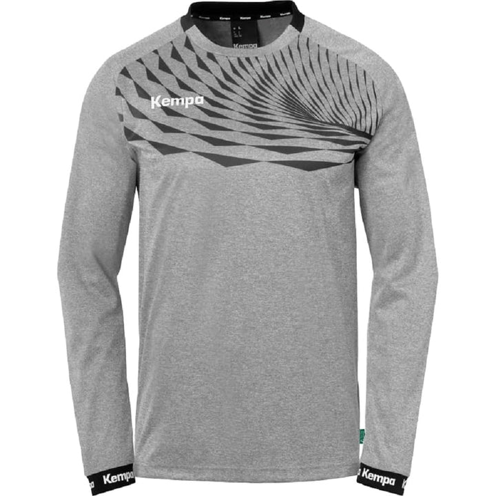 Kempa Men's Boys' Long-Sleeved Sports Jumper S Dark Grau Melange/Anthra, S Dark Grau Melange/Anthra