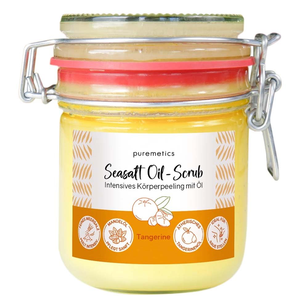 puremetics Seasalt Oil-Scrub, Tangerine, 400ml