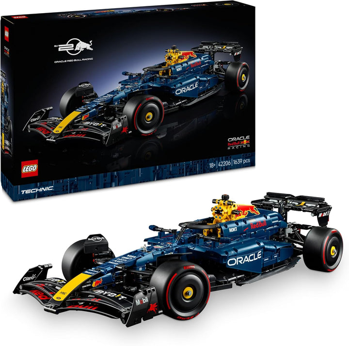LEGO Technic Oracle Red Bull Racing RB20 F1 Rennauto Modell - Formel 1 Bauset zum Sammeln - V6-Motor