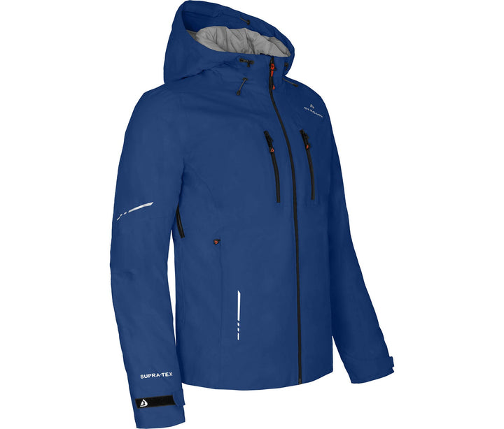 Bergson SKIEN THERMO | Herren Regenjacke, leicht wattiert, recycelt, 20000 mm Wassersäule - recycelt
