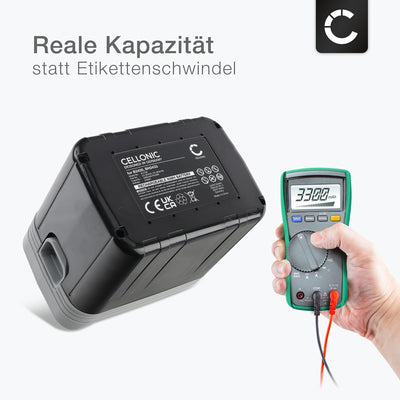 CELLONIC Ersatz Akku für Makita BMR100, BHR200, BLS820, BSR730, BDF460 (Makita BH2433, B2420, B2430,