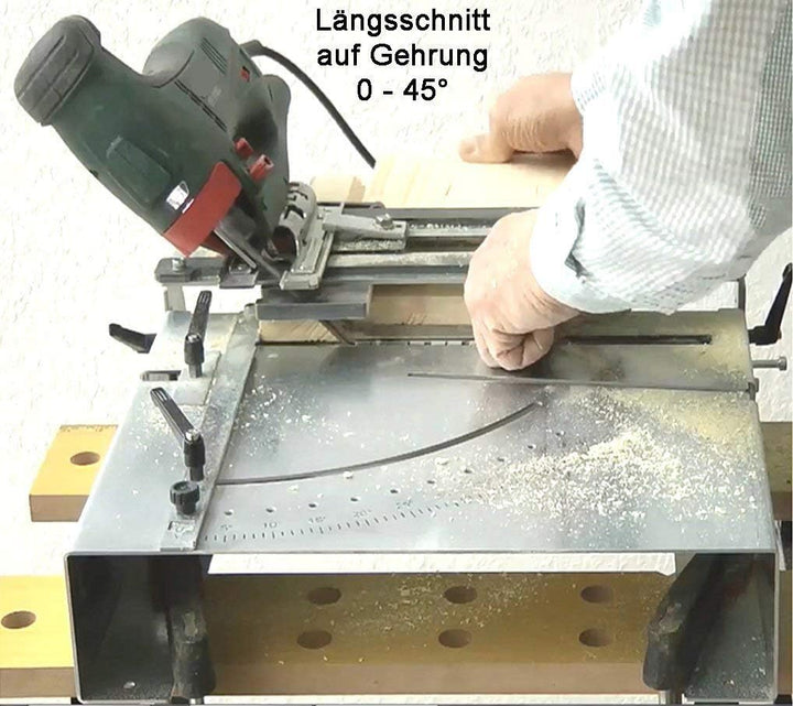 Trenn-Biber 012LK-4 Stichsägentisch für Stichsägen und Oberfräsen - Sägetisch, zum Laminat schneiden