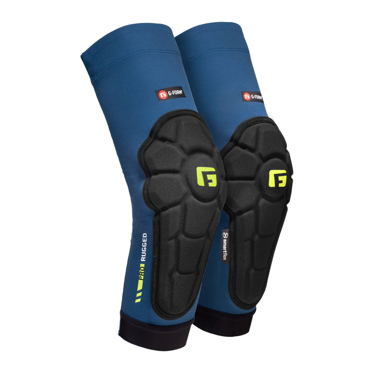 G-Form Pro Rugged Ellbogenschützer, 2 Stück, für Radfahren, BMX, MTB, Downhill, Skateboard S Storm B