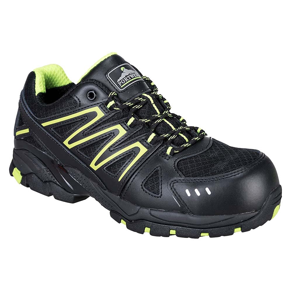 Vistula Trainer S1P 38/5 Color: Lime Talla: 38 38 EU Schwarz Grün, 38 EU Schwarz Grün