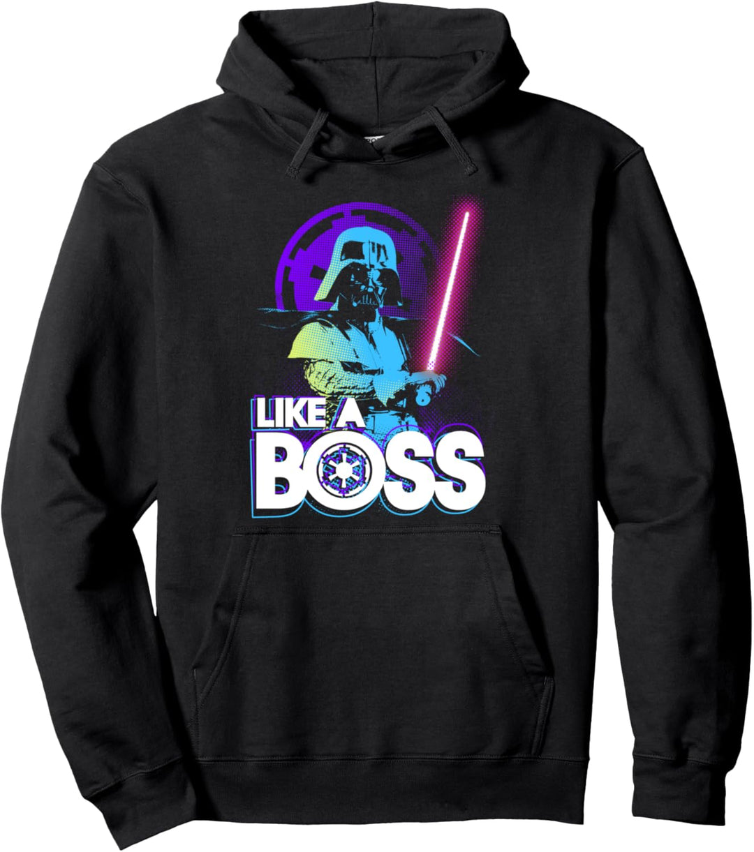 Star Wars Darth Vader Like A Boss Color Pop Pullover Hoodie