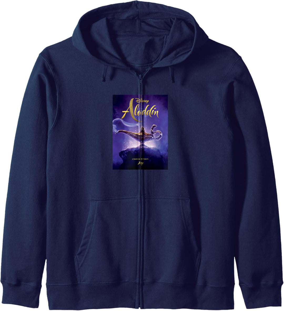 Disney Aladdin Poster Logo Genie Lamp Kapuzenjacke