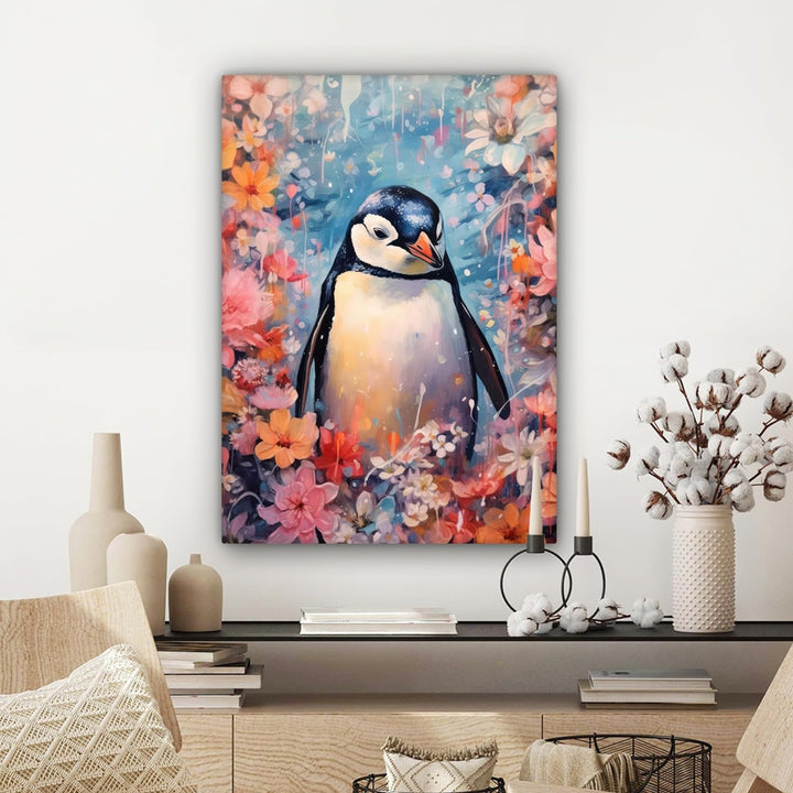 MuchoWow© Leinwand 60x80 cm Deko Schlafzimmer Aesthetic Leinwandbilder Wohnzimmer Gemälde Foto Gesch