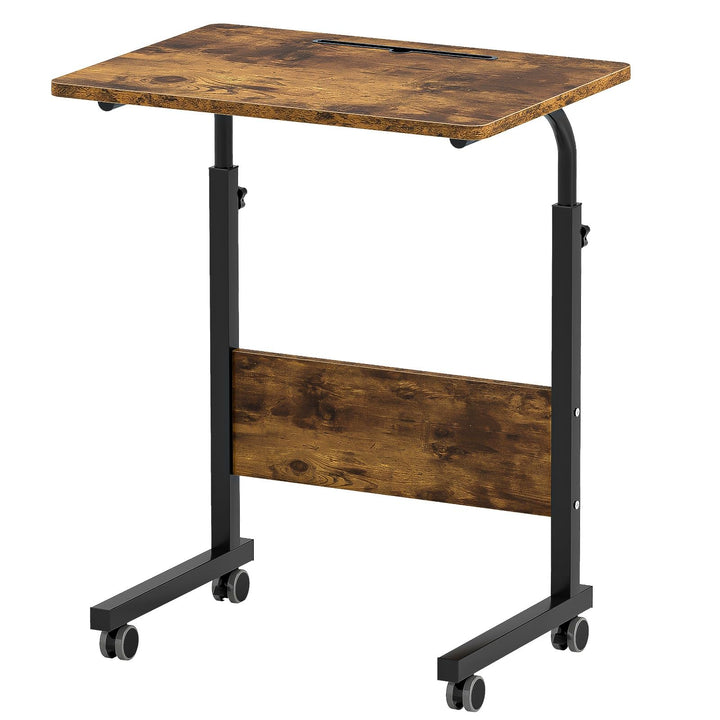 sogesfurniture höhenverstellbar Laptoptisch Computertisch mit Tablet Steckplatz, 60 * 40cm PC Tisch