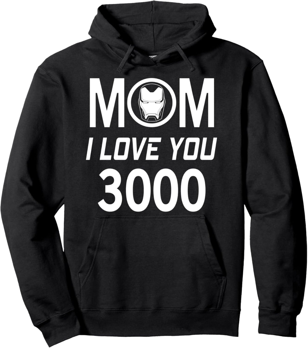 Marvel Iron Man Mom I Love You 3000 Pullover Hoodie