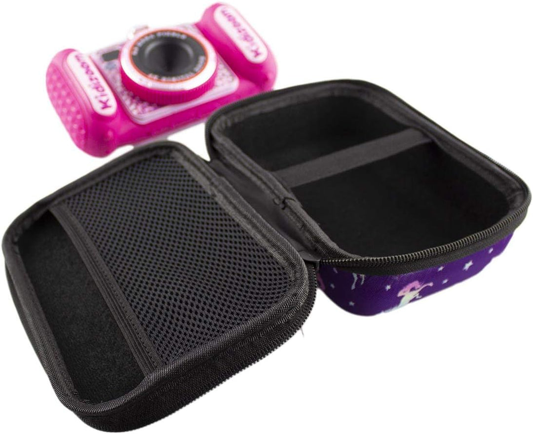 caseroxx Kinderkamera Tasche passend für V-Tech Kidizoom Duo DX in vielen Farben und Designs, Schutz