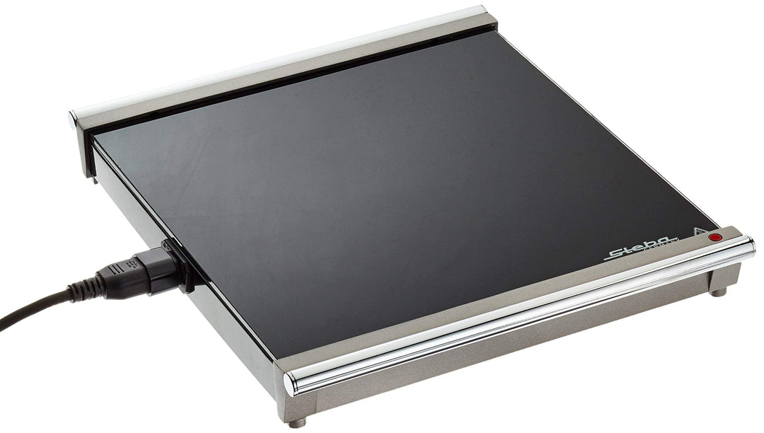Steba Erweiterungsmodul für WP 1 Warmhalteplatte, stabile Glasoberfläche, superflache Bauweise, plat