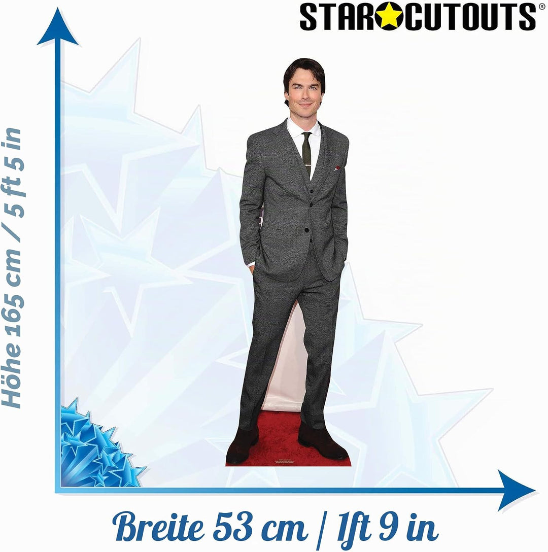 Star Cutouts Pappaufsteller von Ian Somerhalder, Somerhalder