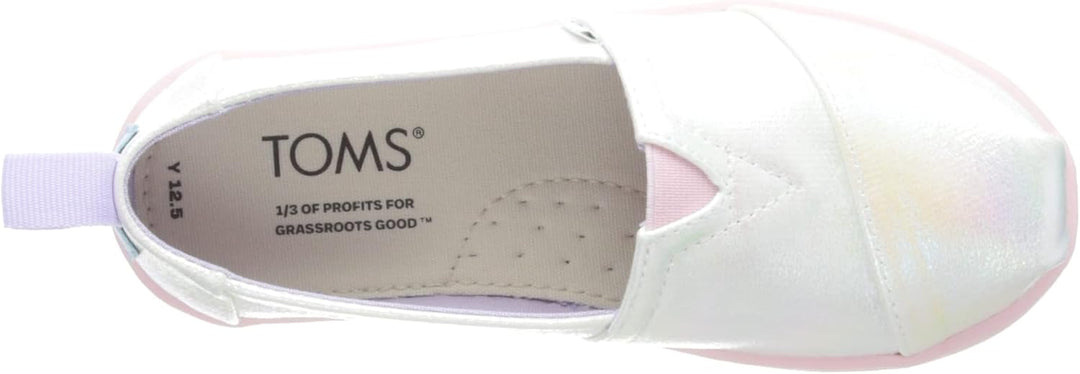 TOMS Tiny Alpargata Espadrille Kunststoff Mädchen 21 EU Weiss, 21 EU Weiss