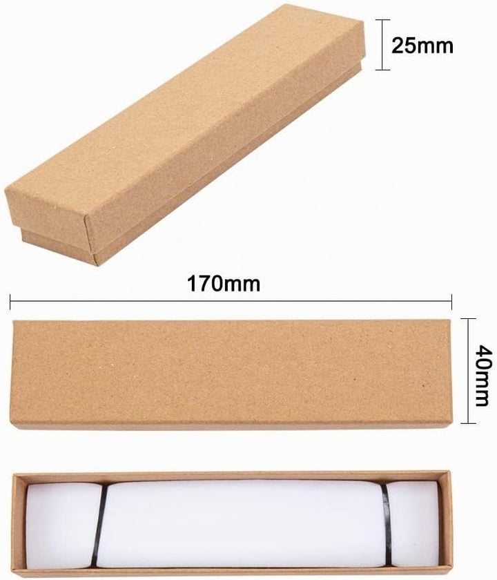 nbeads 20 Pc-Kraftpapier-Kasten-Pappschmucksache-Kasten-Armband-Kasten Für Für Halsketten, Ohrringe