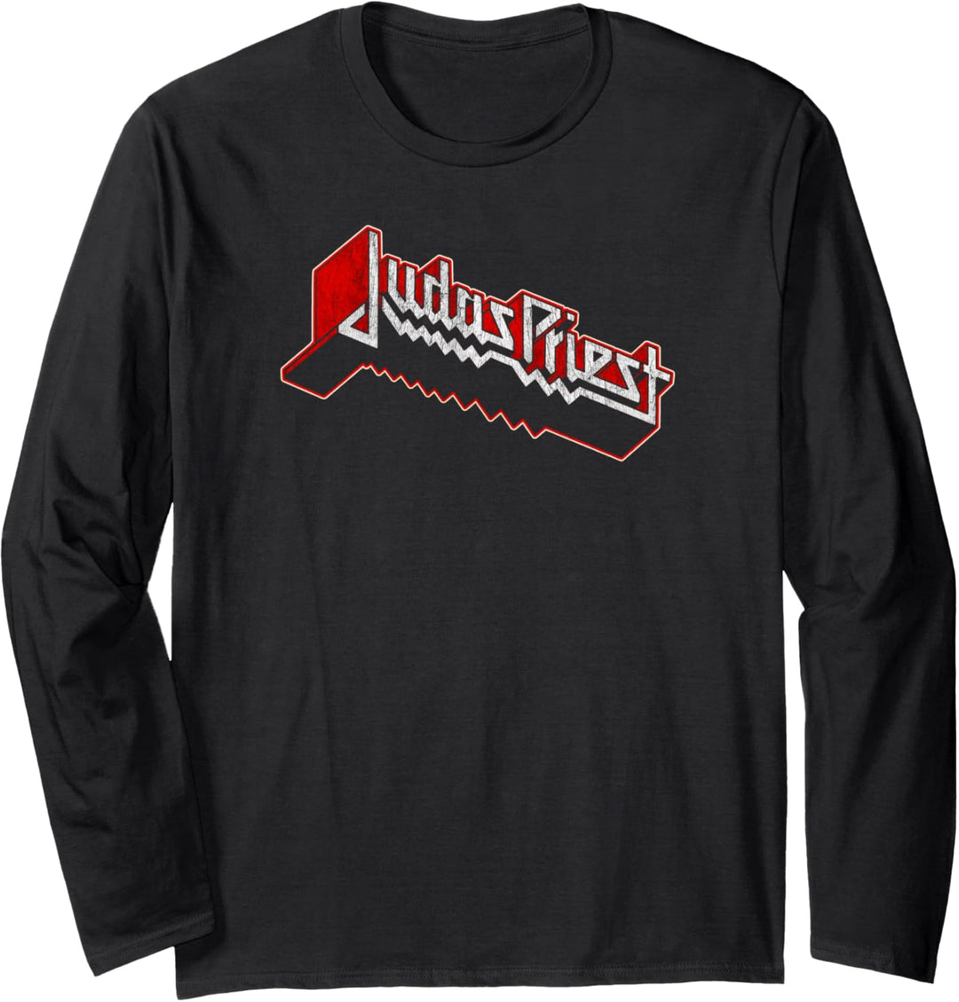 Judas Priest – Corroded Pop Logo Langarmshirt