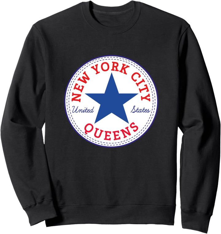 New York City Queens USA souvenir NYC United States Reise Sweatshirt