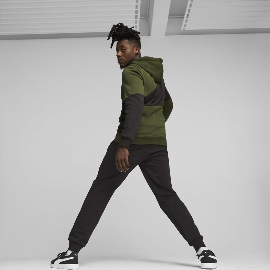 PUMA Herren Power Cat Sweat Suit Trainingsanzug S Myrtle Green, S Myrtle Green