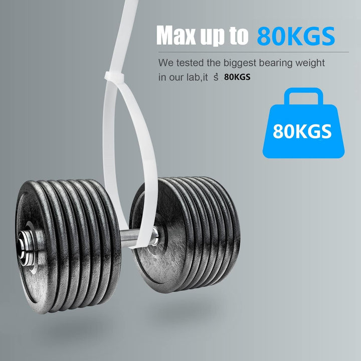 Armpow 450mm x 9mm Kabelbinder Set - 100 Stück, Braun, Breit, 80KG Zugfestigkeit, UV-Beständig, Lang
