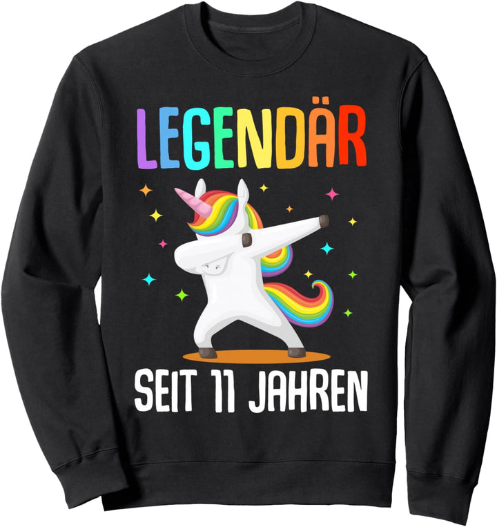 11. Geburtstag Junge Mädchen 11 Jahre 2013 Lustig Geschenk Sweatshirt