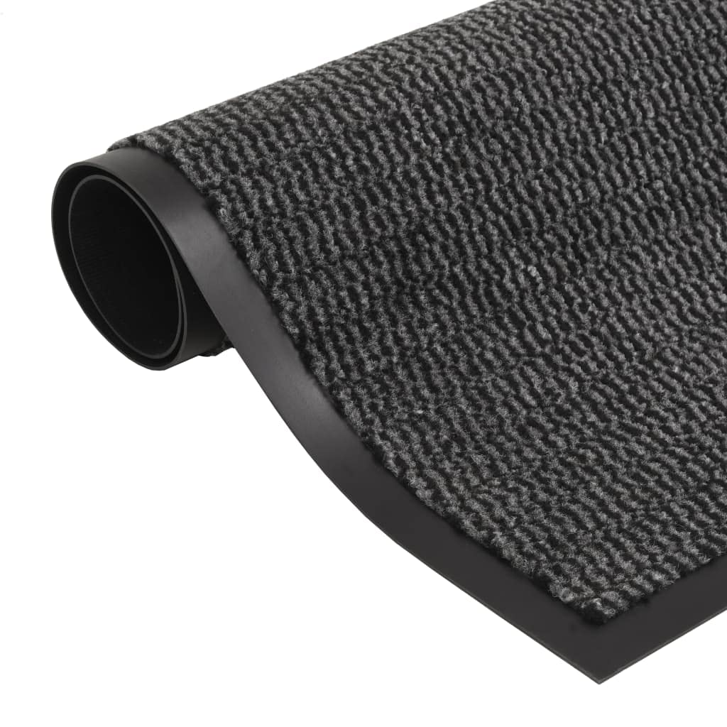 homiuse Schmutzfangmatte Rechteckig Getuftet 40x60 cm Anthrazit Fussmatte Innen Fussmatte Aussen Tür