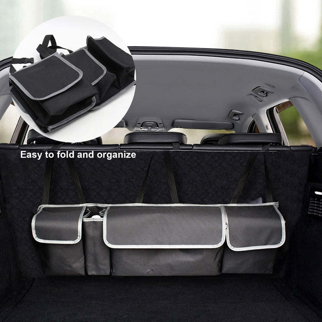 König Design Kofferraum Organizer Auto Kofferraumtasche Aufbewahrungsbox Auto Kofferraum Organizer a