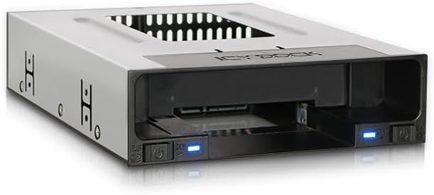 ICY DOCK Wechselrahmen 2.5""/3.5"" SATA - Laufwerks-Gehäuse - 2,5", MB795SP-B