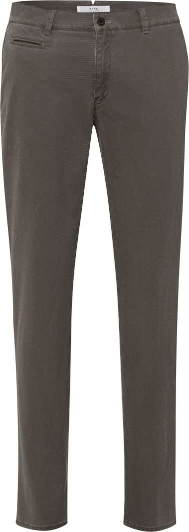 BRAX Herren Style Fabio in Hi Flex Superelastische Slim Chino Hose 35W / 34L Beige (Nut 55), 35W / 3