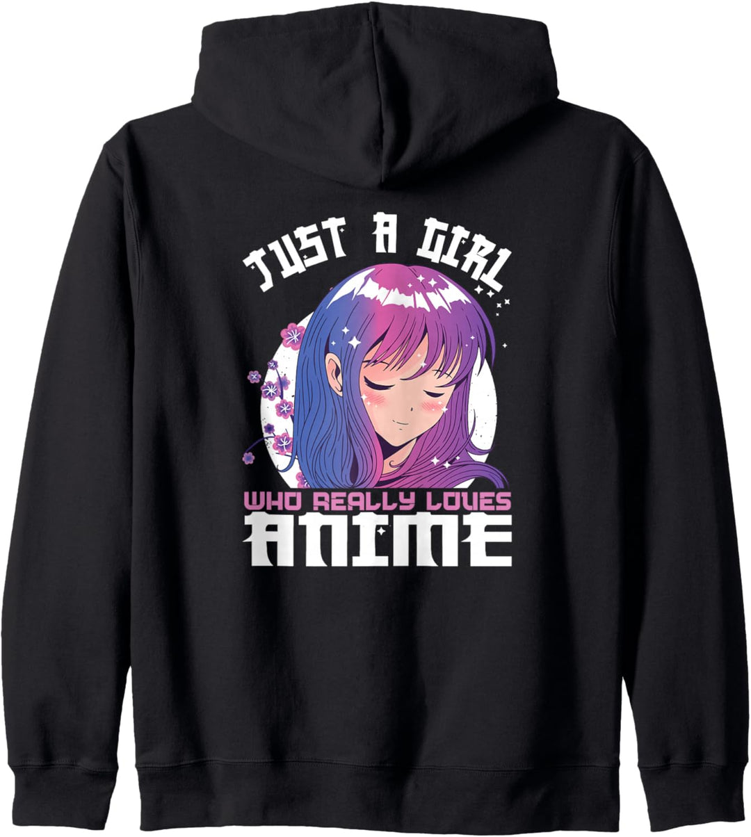 Just A Girl Who Really Loves Anime Kapuzenjacke