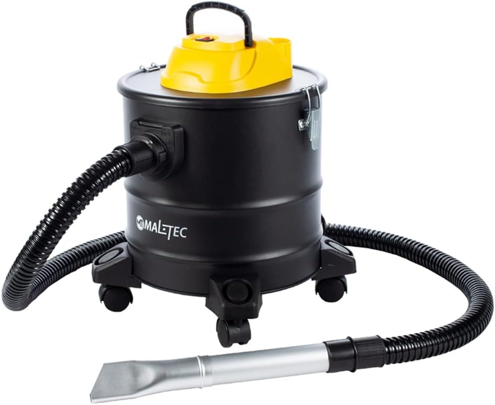 MalTec Industriestaubsauger ML1800-ASH Industriestaubsauger Aschesauger Kaminsauger 1800W 18 Liter |