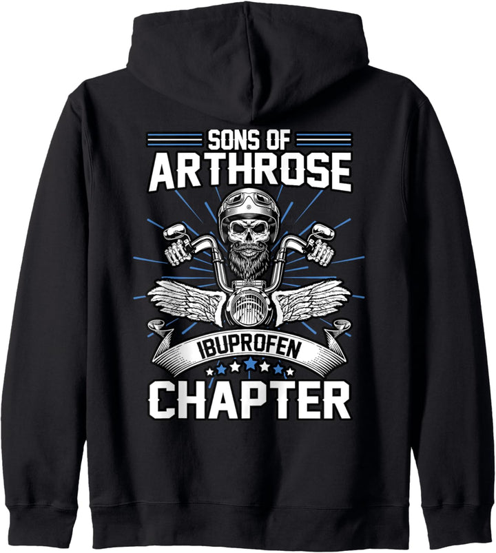 Sons of Arthrose - Ibuprofen Chapter Biker Motorradfahrer Kapuzenjacke