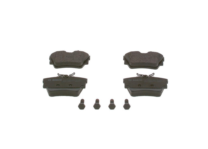 Bosch BP378 Bremsbeläge - Hinterachse - ECE-R90 Zertifizierung - vier Bremsbeläge pro Set