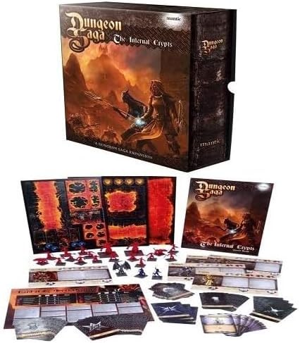 Mantic Games MGDS05 – The Infernal Crypts – Dungeon Saga The Zwerg Kings Quest Expansion – Fantasy 2