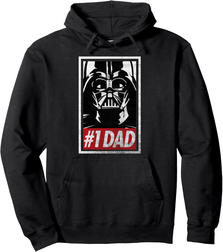 Star Wars Darth Vader #1 Dad Portrait Pullover Hoodie