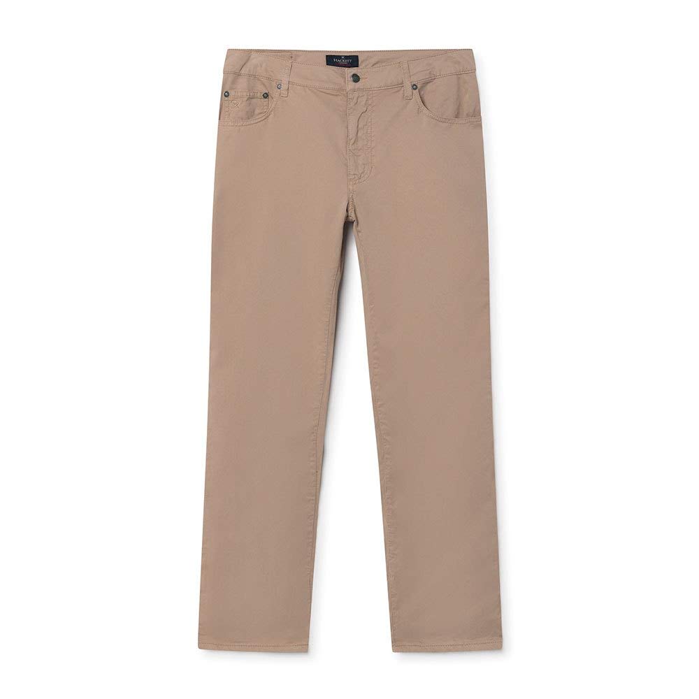 Hackett London Herren Pants 29W / 28L Brown (Oatmeal), 29W / 28L Brown (Oatmeal)