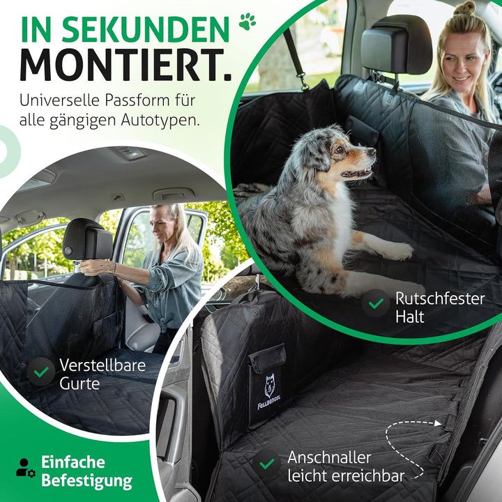 Hundedecke Auto Rückbank [Hartboden Erweiterung] Auto Hundedecke Rücksitz, Hundematte Rückbank, Rück