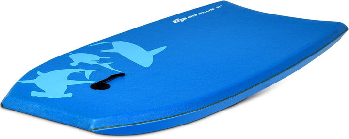 DREAMADE Bodyboard, Sup-Board, Schwimmboard, Schwimmbrett, Surfbrett, Surfboard mit Fussriemen Blau,