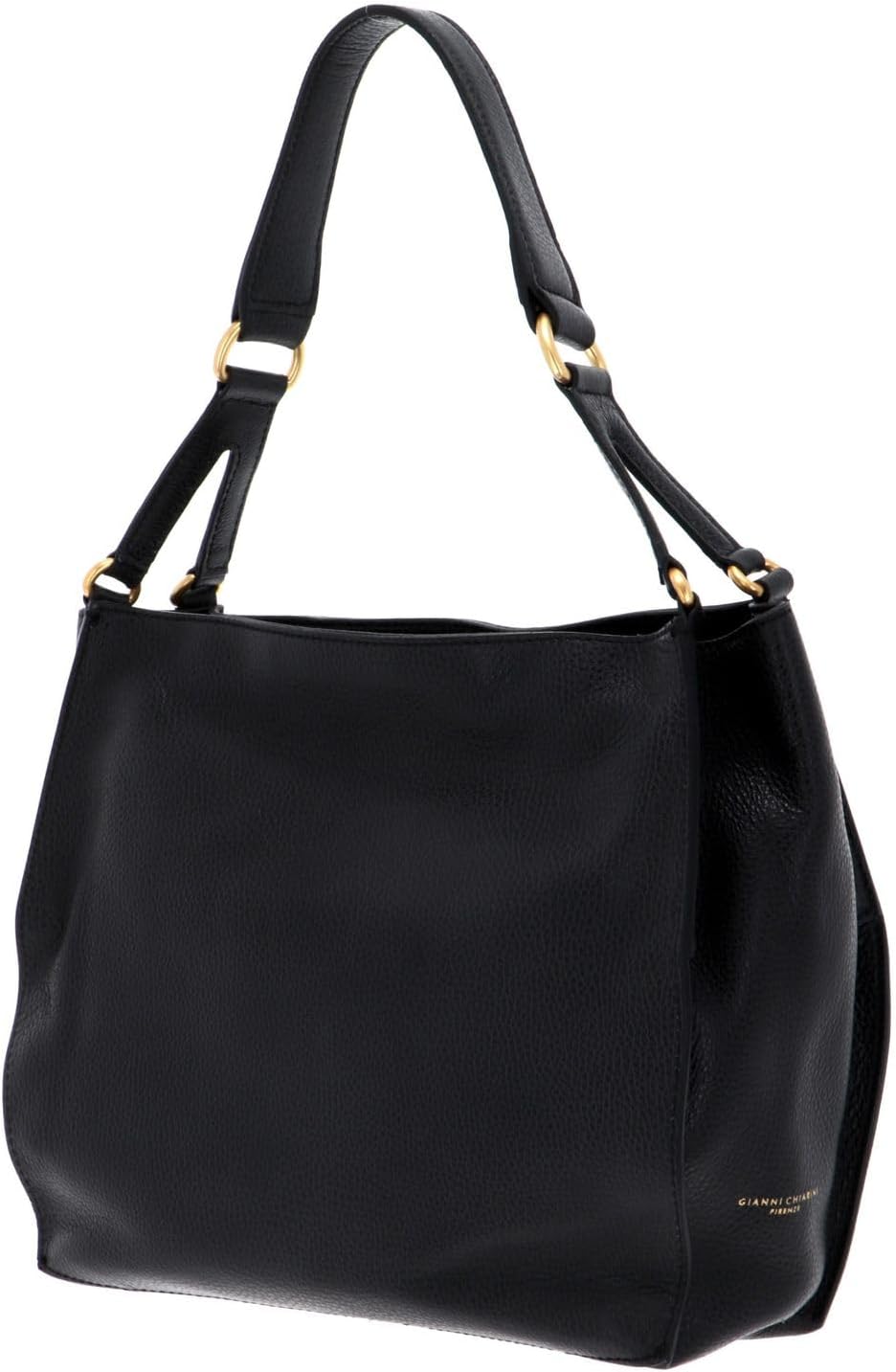 GIANNI CHIARINI Borsa Pelle Shopping Bag Nero
