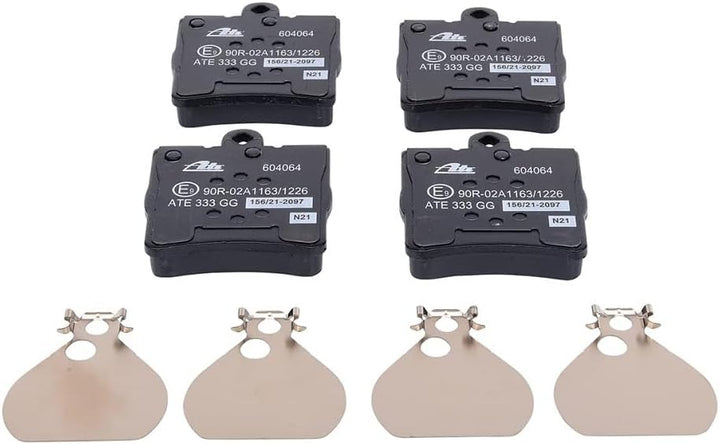 ATE Original Bremsbeläge - Belagsatz - für Scheibenbremse - 13.0460-4064.2 - ECE-R90 Strassenzulassu