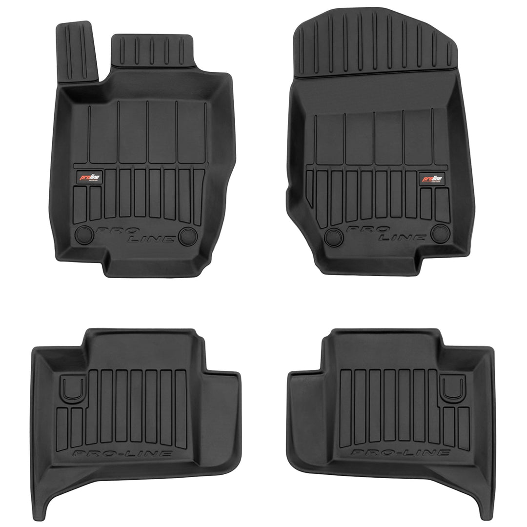 M MOTOS Gummimatten Auto Fussmatte passt für Mercedes ML W164 2005-2011 Verbessern Sie Ihren Reiseko