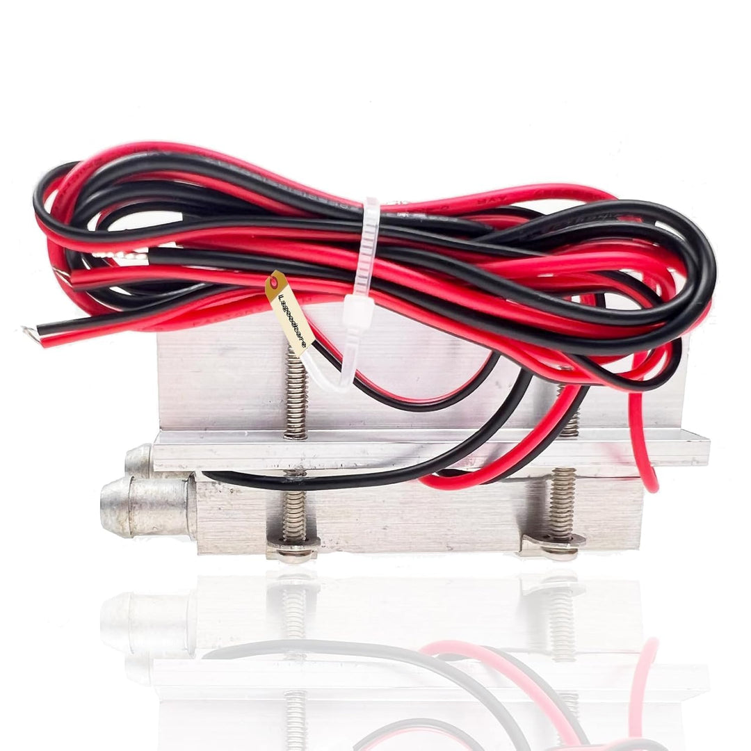 12 V Thermoelektrisches Peltier-Kühlmodul mit Kühlkörper 2 Chips | Lsgoodcare TEC1-12706 Peltier-Hal