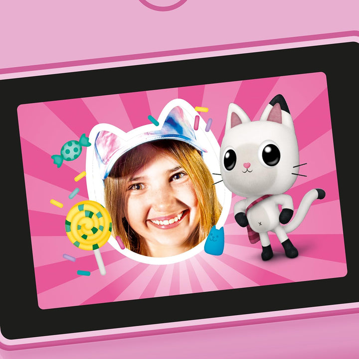 Canal Toys Photo Creator GAB005 - Gabby 12 MP Sofortbildkamera für Kinder - Kinderkamera mit LCD-Dis