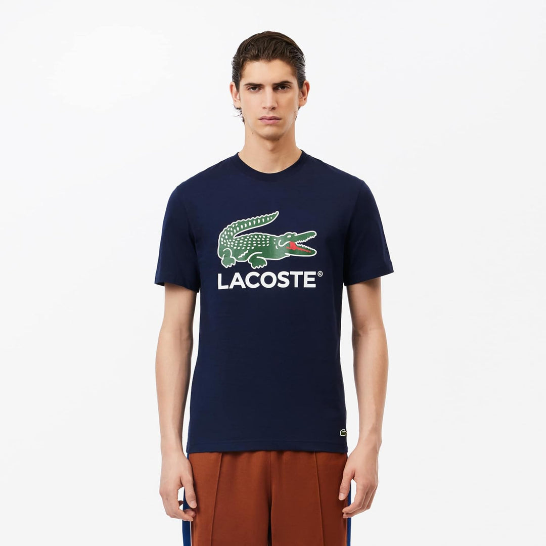 Lacoste Herren Langarmshirt Sport XXL Marine, XXL Marine
