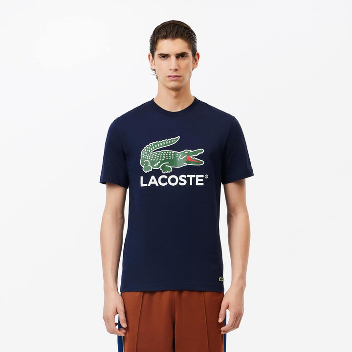 Lacoste Herren Langarmshirt Sport XXL Marine, XXL Marine