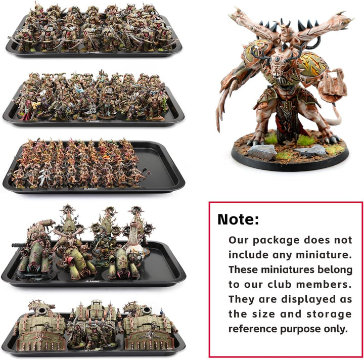 Jucoci Miniaturen Aufbewahrungskoffer Miniaturen Transportkoffer (Grossformat mit Licht) Grosses For