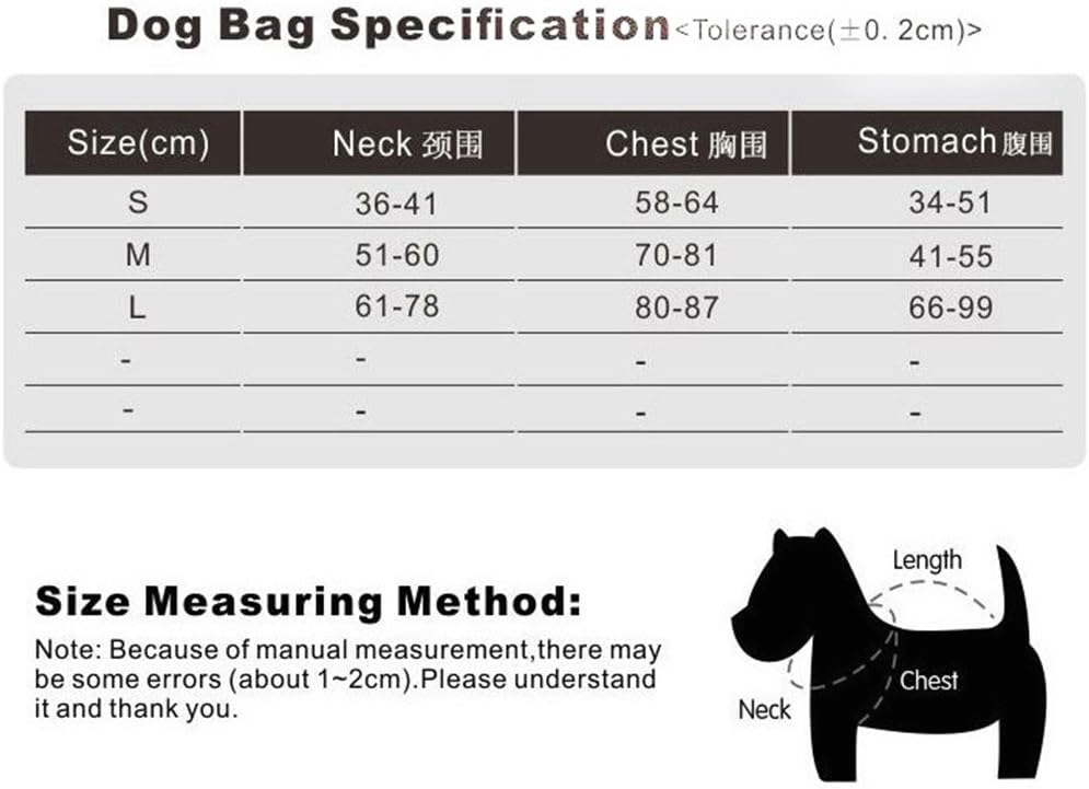 XIAOYU Hund Rucksack, verstellbare Satteltasche Kabelbaum Träger, für Reisen Wandercamping, grün, L