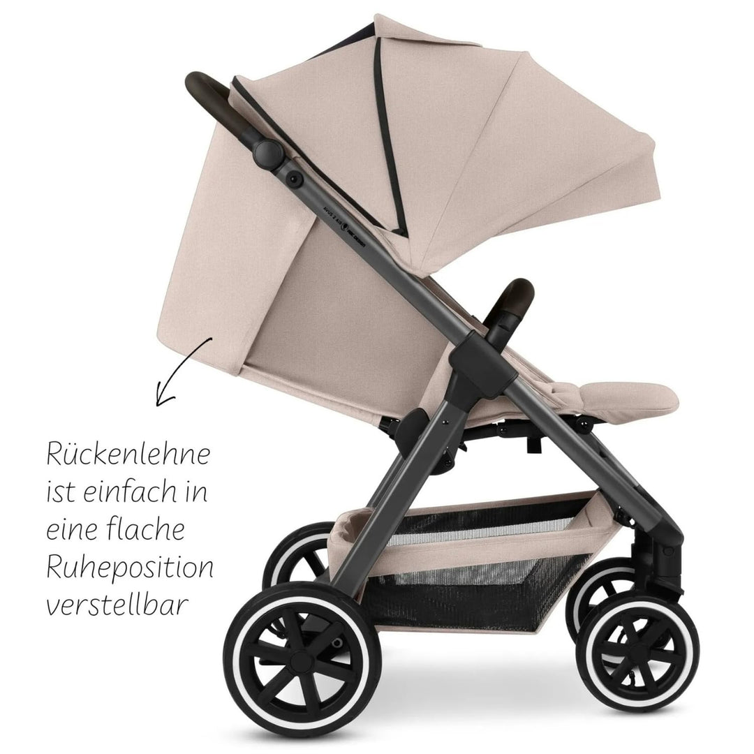 ABC Design Avus 2 Air – Buggy & Sportwagen mit Luftreifen, Einhand-Faltung, höhenverstellbarem Schie