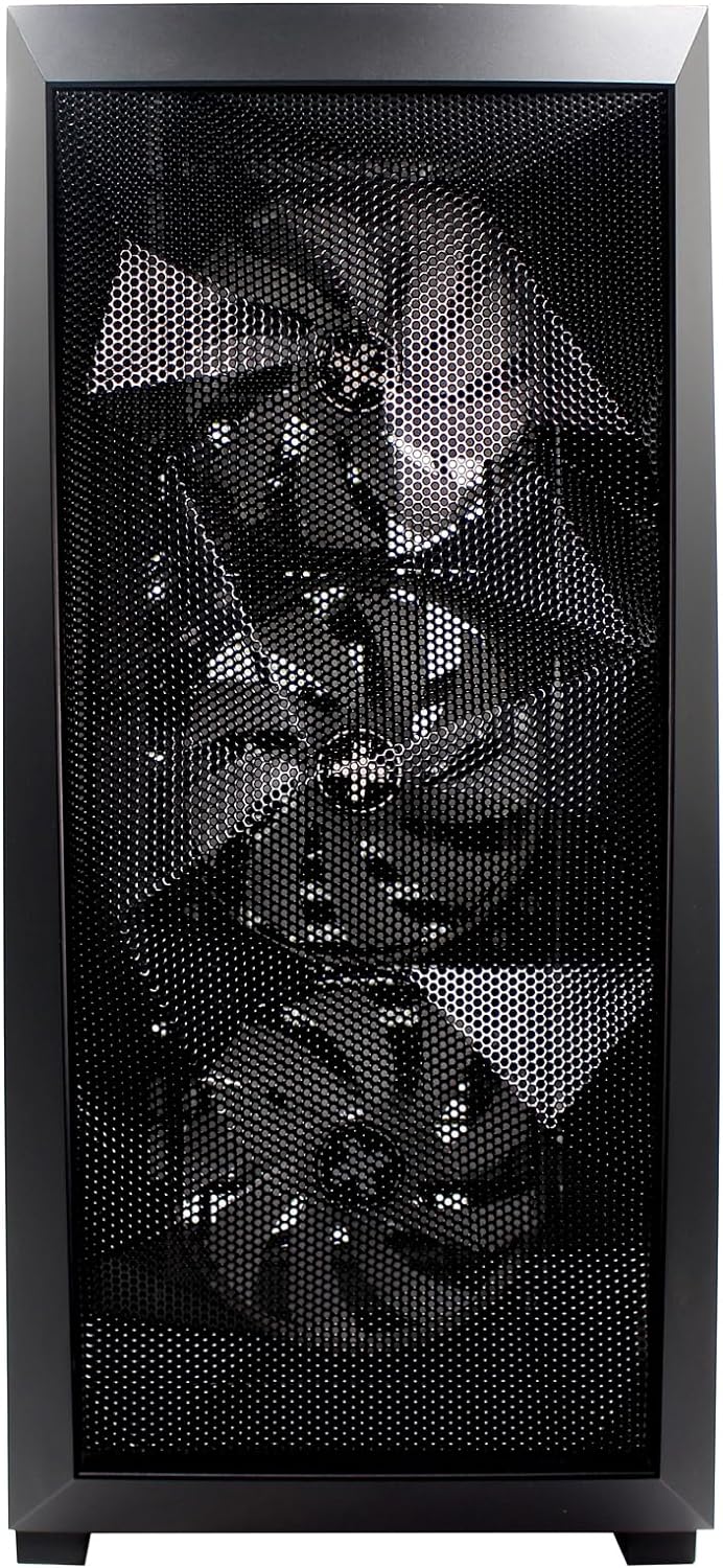 Xilence Xilent Breeze X712.RGB Gaming PC Gehäuse, 3X 120mm ARGB Lüfter, 1x 120mm PWM Lüfter, ATX Mid