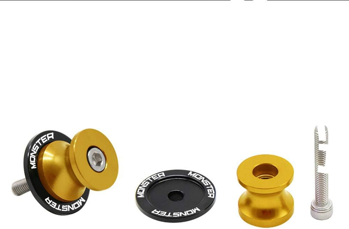 M6 Schwingenschutz Schwingenadapter Ständer Bobbins Spool Racingadapter Ständeraufnahme für Monster