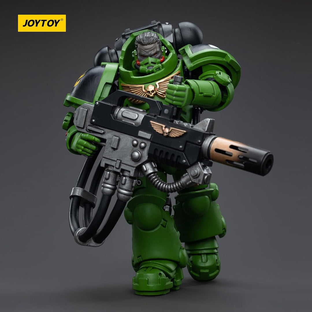 JOYTOY Warhammer 40K Salamanders Eradicators Brother T'Kren 1/18 Action Figur，Sammeln Und Zeigen Mod