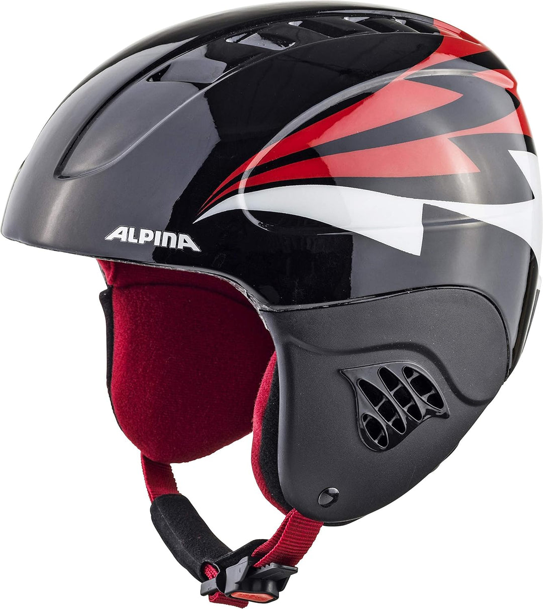 ALPINA BONFIRE 2.0 - Beschlagfreie, Extrem Robuste & Bruchsichere OTG Skibrille Mit 100% UV-Schutz F
